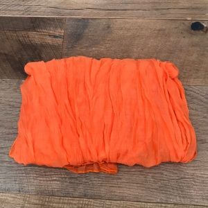 Orange scarf